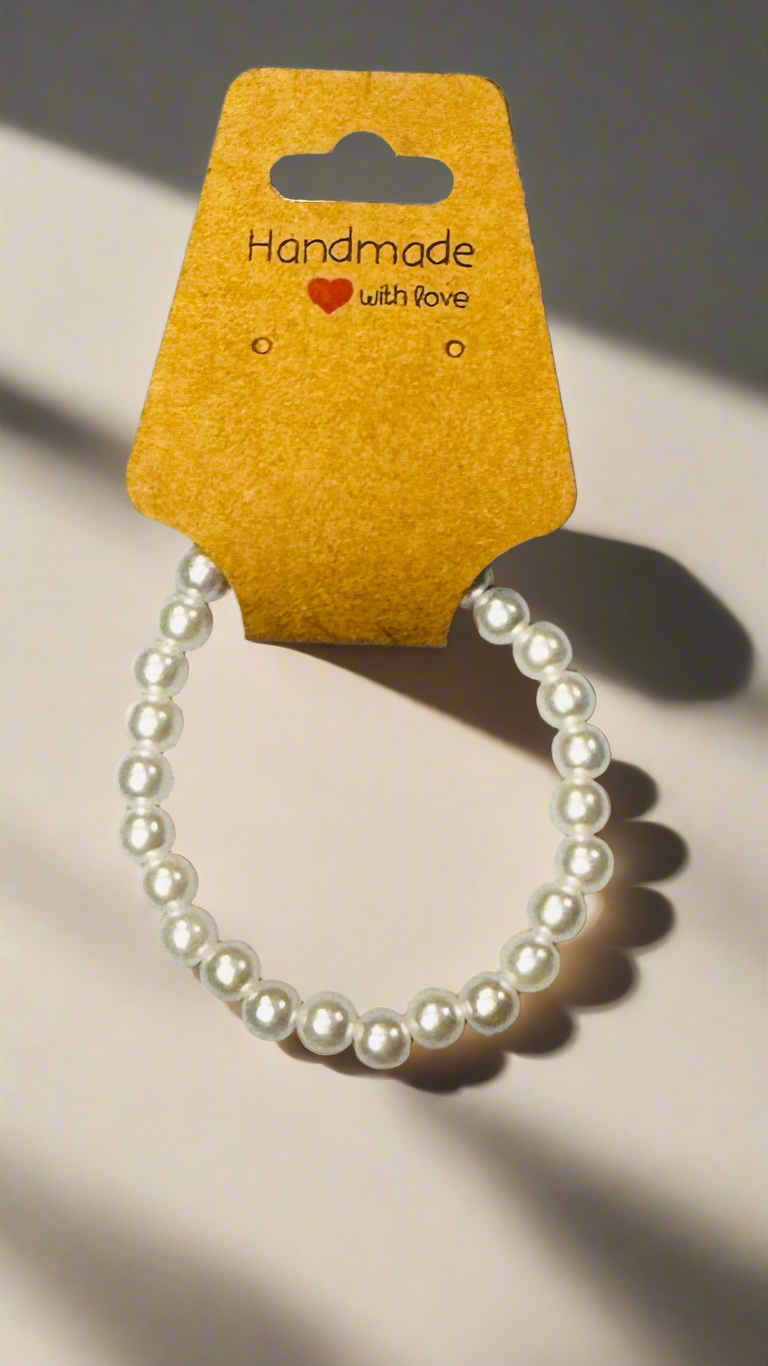 Little Girl’s Classic Pearl Bracelet