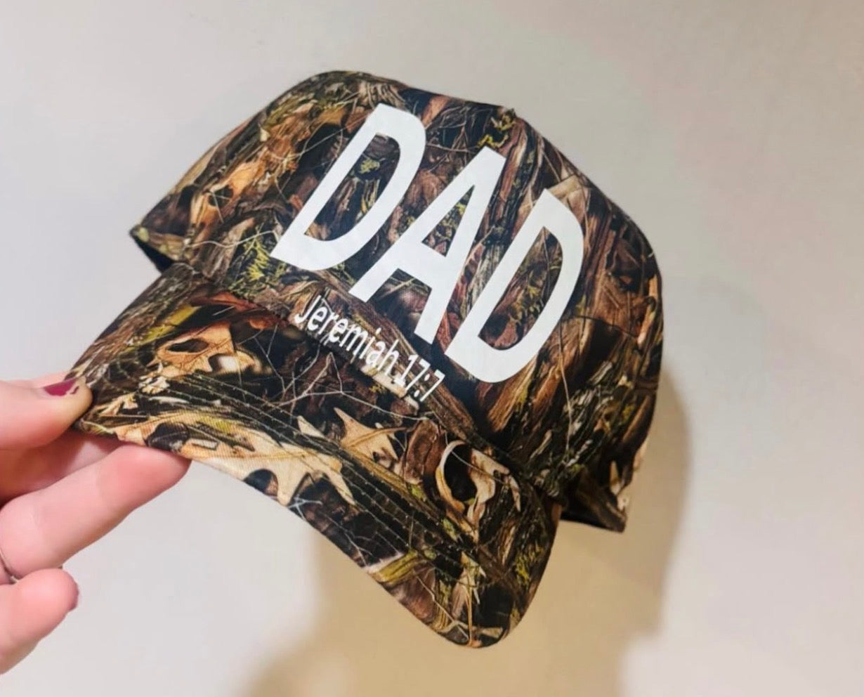 Fathers Day Hat Custom Order
