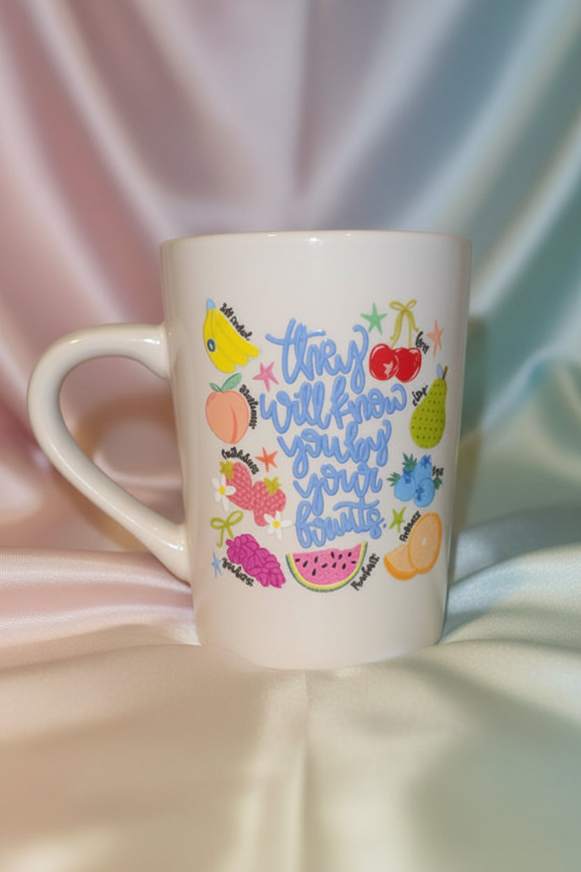 Fruit of the Spirit 14oz UV DTF Wrapped Mug – Truly Blessed Boutique