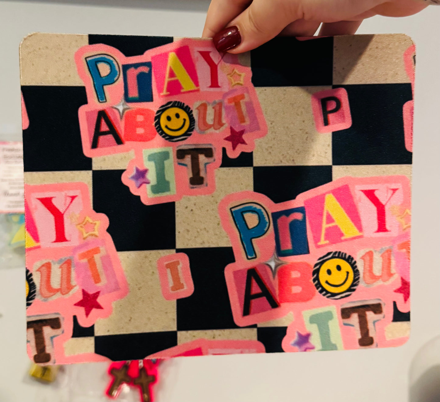 Pray About It Mouse Pad
