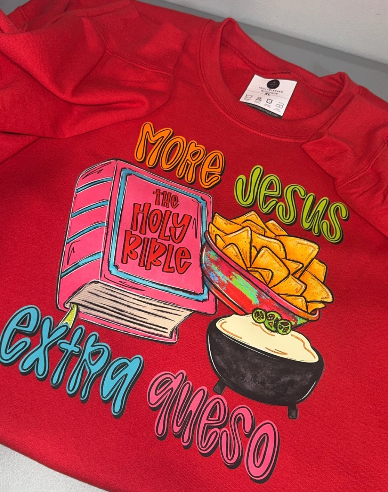 More Jesus Extra Queso