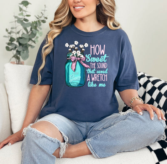 Amazing Grace Mason Jar T-Shirt Pre-Order