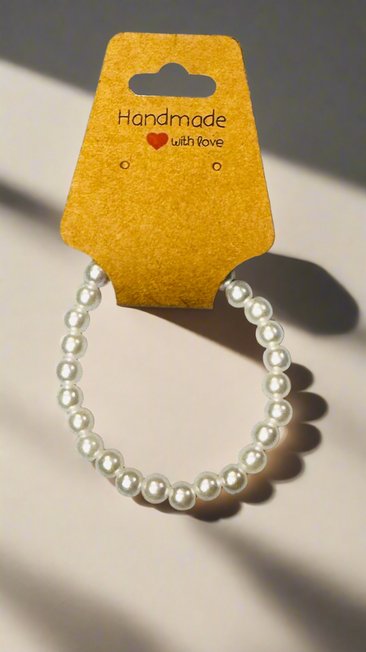 Little Girl’s Classic Pearl Bracelet