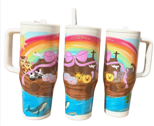 Noah’s Ark 40 oz Leak-Proof Tumbler