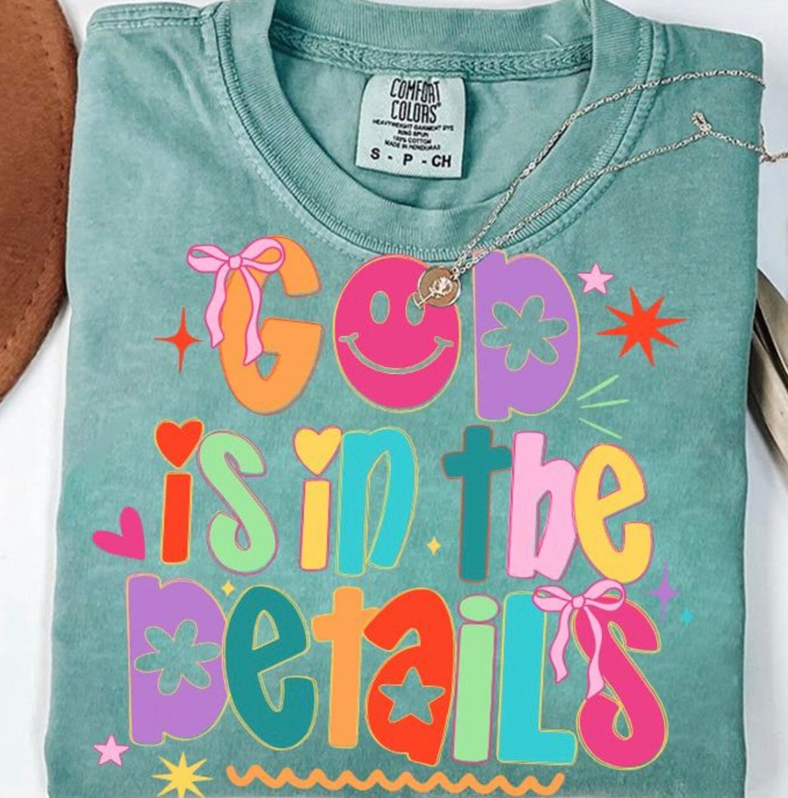 God Is In The Details – Comfort Colors Graphic Tee
