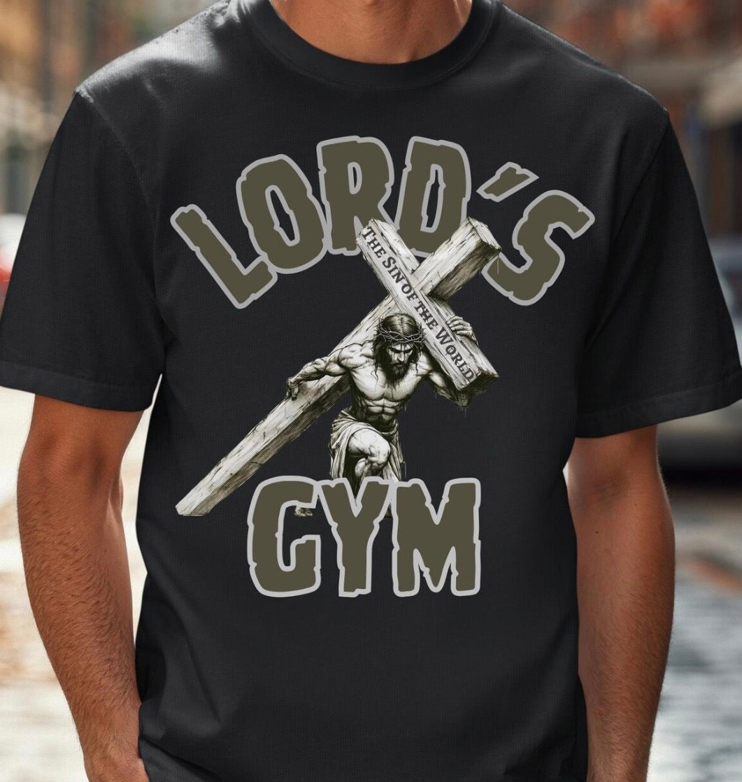Lord’s Gym Tee | Gildan Softstyle | Faith-Based Front & Back Design