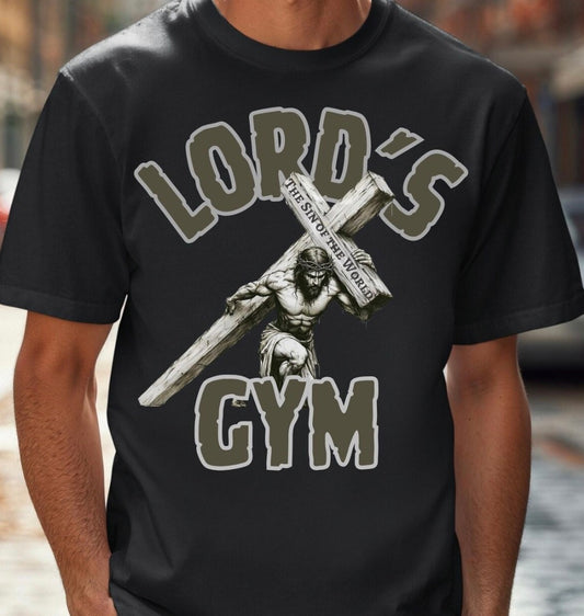 Lord’s Gym Tee | Gildan Softstyle | Faith-Based Front & Back Design