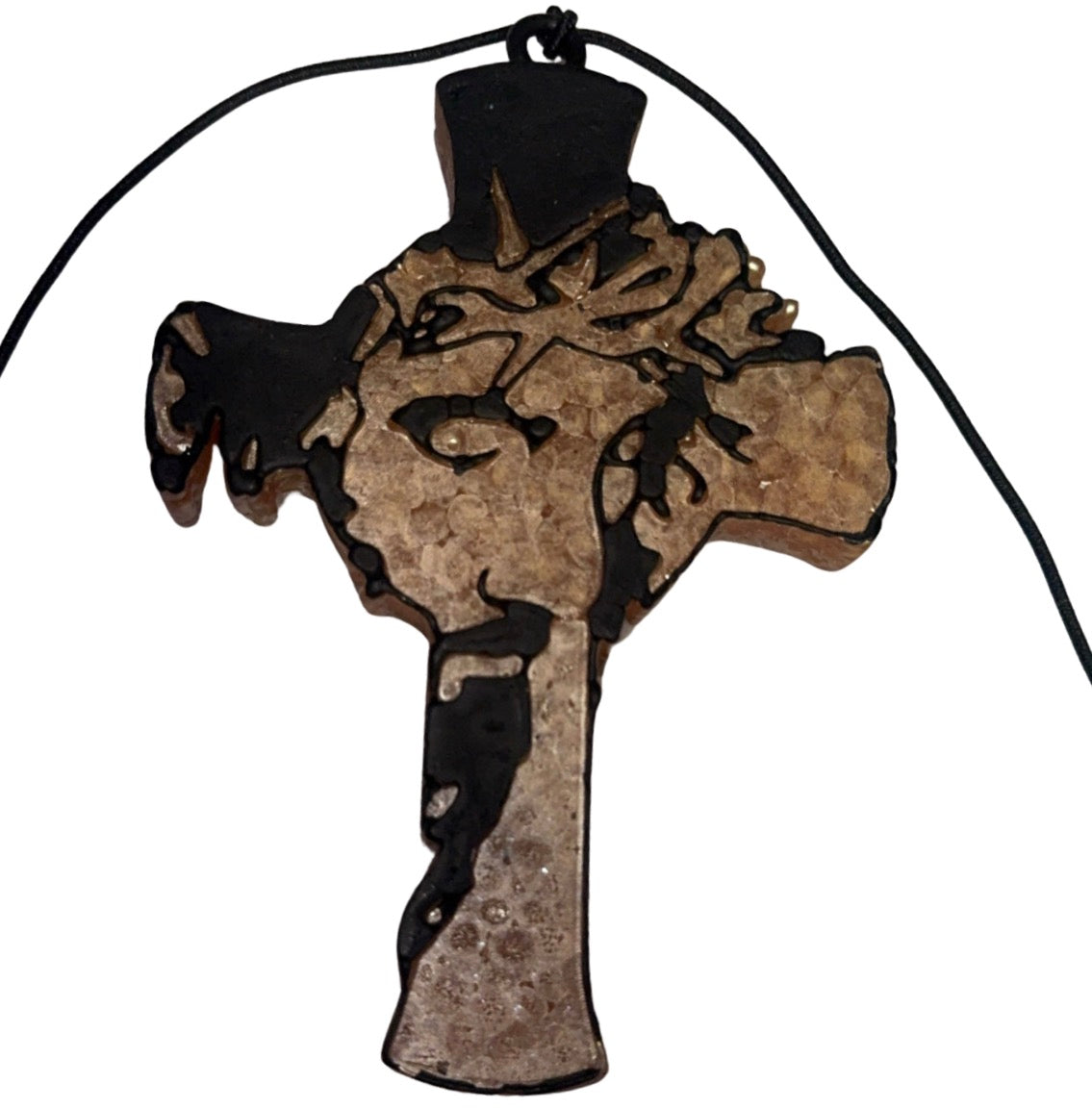 Jesus Cross Car Freshie Savage Scent