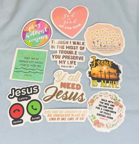 Faith & Scripture Sticker Bundle Mystery