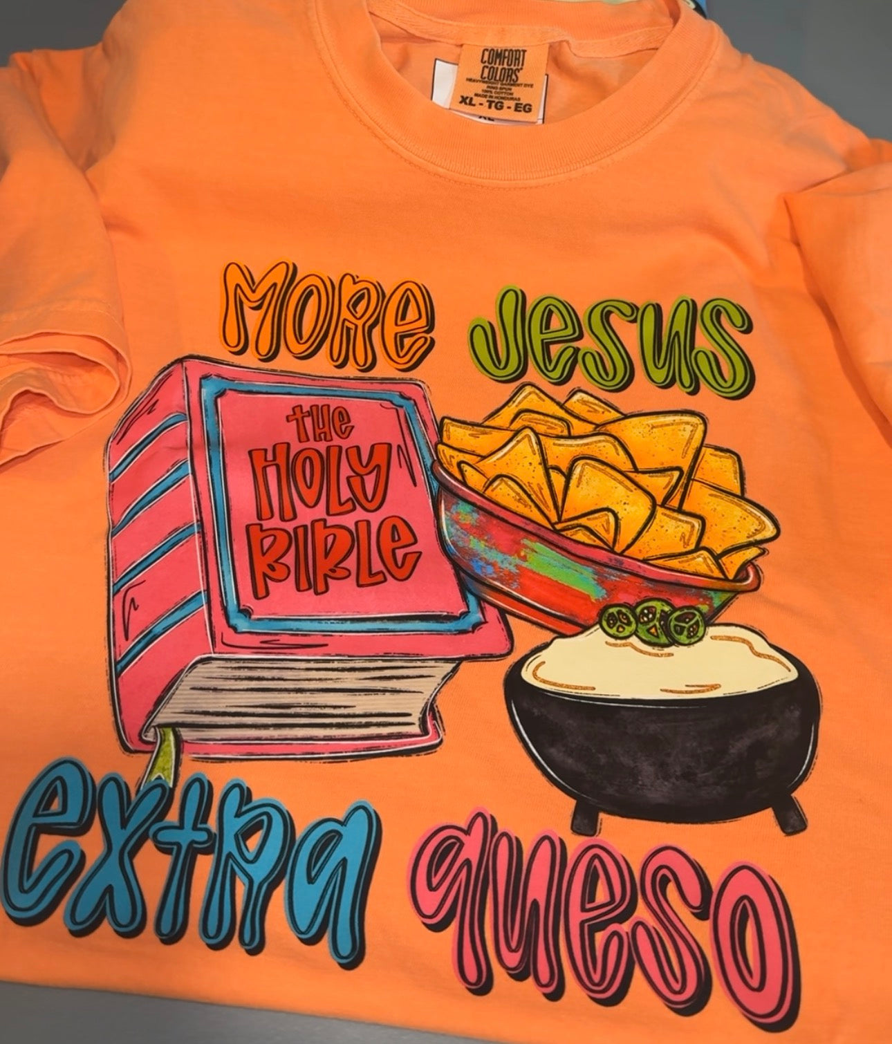 More Jesus Extra Queso
