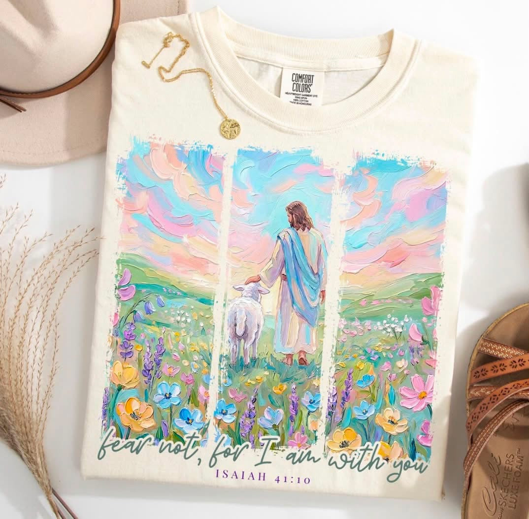 Jesus & Lamb Comfort Colors Tee